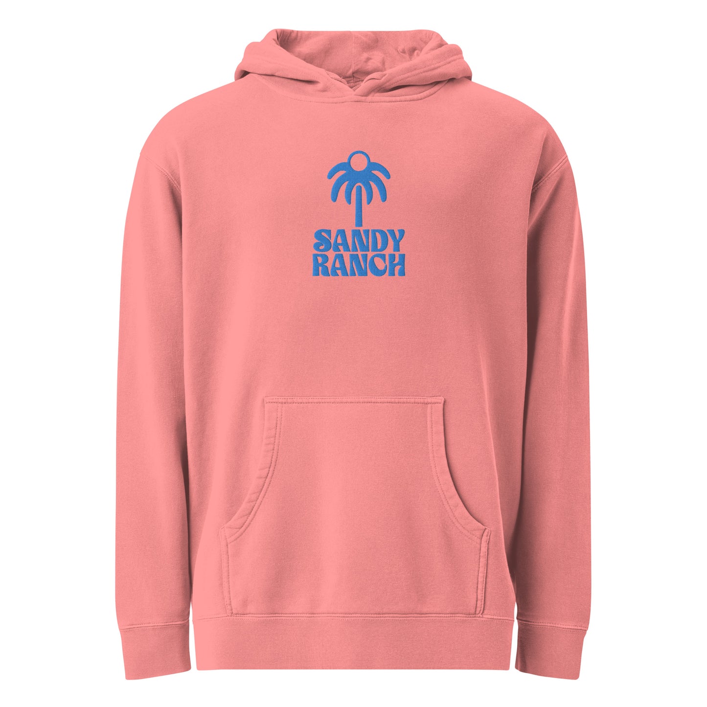 Palm Collection embroidered hoodie